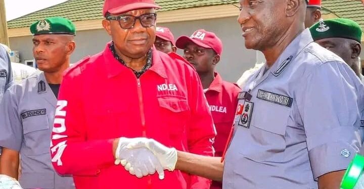 Combating Smuggling: Ogun 1 Customs Relinquish Seized Illicit Drugs to NDLEA