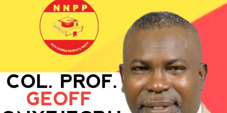 COL. PROF. GEOFF ONYEJEGBU: A LEADER WITH A CLEAR VISION AND UNWAVERING COMMITMENT