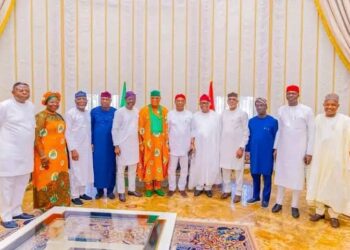 Welcome to the Family: Nigerian Senate President Greets Gov. Umo Eno as APC’s Newest Member