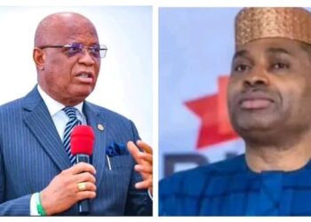 Still in Bondage, Says Gov Eno as He Takes on Kenneth Okonkwo over Transgender Remark