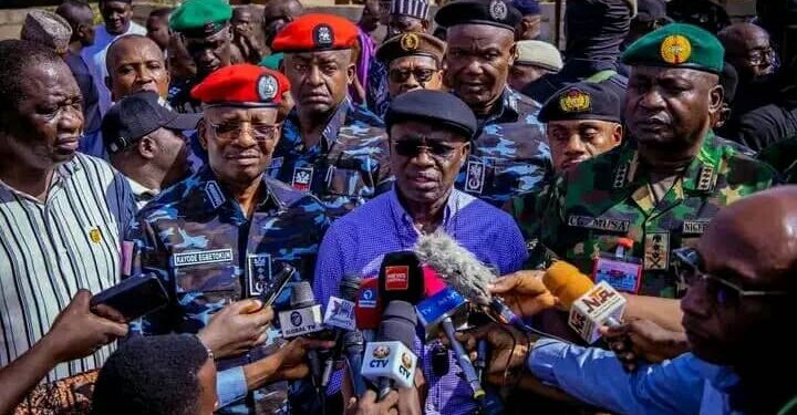 Governor Alia’s Security Initiative: Security Chiefs Visit Yelwata