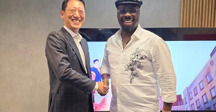 Good Times with Obi Cubana at Samsung Nigeria