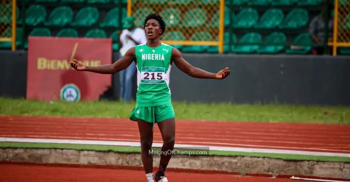 History Made: Ikwueke Wins Nigeria’s First Medal at CAA