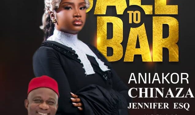Scholastic Triumph: Hon. Aniekwe Congratulates Aniakor Chinaza Jennifer on Call to Bar
