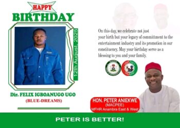 Hon. Aniekwe’s Heartfelt Birthday Message
