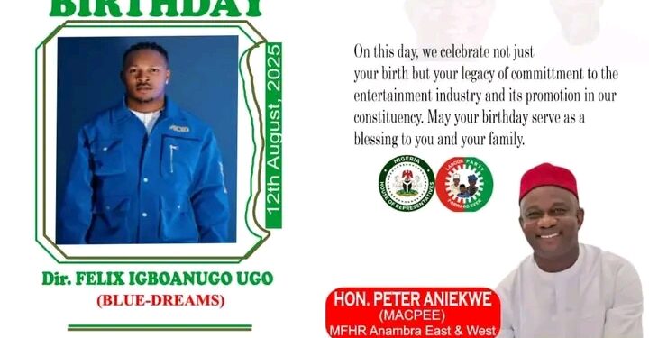 Hon. Aniekwe’s Heartfelt Birthday Message