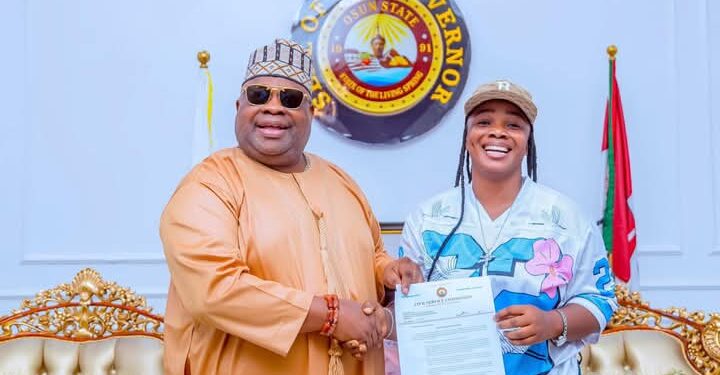 Governor Adeleke Appoints Puff-Puff Seller as Chef