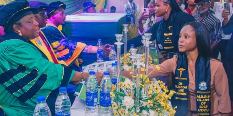 COOU’s Medical Graduates Inducted into MDCN