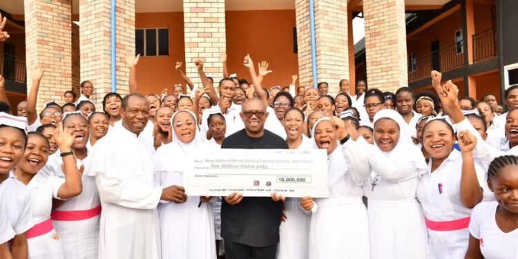 Obi’s ₦10m Boost for Imo Nursing College