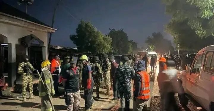 Mosque Bombing in Maiduguri During Evening Prayers