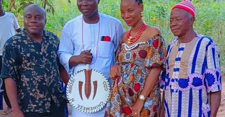 Chief Chibueze Ozoemena Takes Ọzọ Chinemeze Title in Mbosi