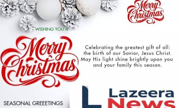 Lazeera News Extends Festive Greetings