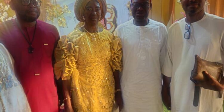 Senator Nwoye Honors Mrs Ugoba Emeka