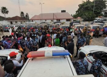 Soludo Hands Over 30 Patrol Vehicles, 28 New Officers
