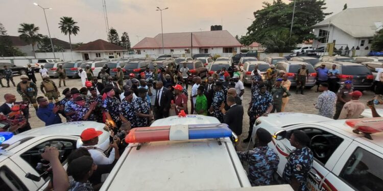 Soludo Hands Over 30 Patrol Vehicles, 28 New Officers