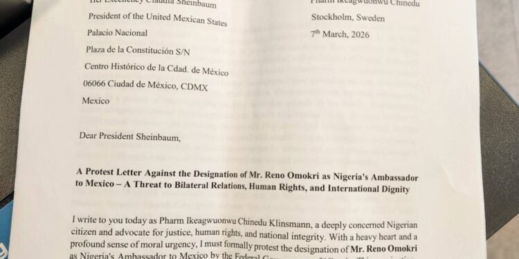 Citizen Petition Urges Mexico to Decline Reno Omokri