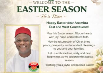 Aniekwe Spreads Easter Cheer, Champions Unity and Growth