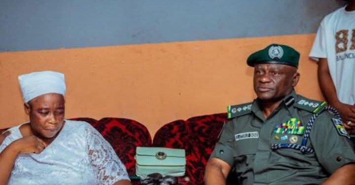 JUST IN: IGP Disu visits family of late ASP Ejeh