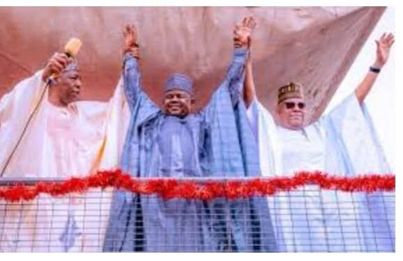 VP Shettima urges unity as Gubio emerges Borno APC flagbearer