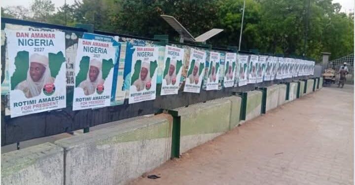 JUST IN: 2027 : Amaechi’s Campaign Posters Flood Katsina