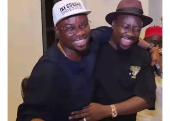 Obi Cubana Celebrates Ike Cubana on Primary Election Victory