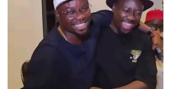 Obi Cubana Celebrates Ike Cubana on Primary Election Victory