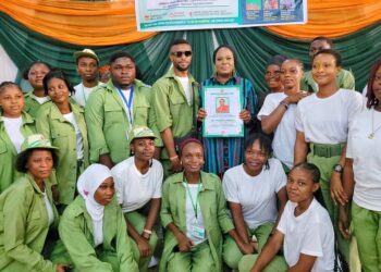 Mrs Fagboyo Inspires Corps Members at Special Seat Bills Lecture