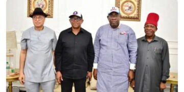 JUST IN: Peter Obi, Dickson Meet To Resolve NDC Internal Crîsîs