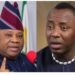 Adeleke, Sowore reject Court ruling on party deregistration