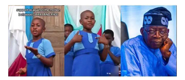Under Tinubu, Garri Is Better Than Rice’ During School Debate