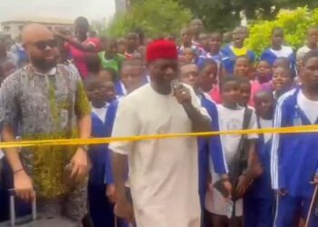 JUST IN: Senator Tony Nwoye Gives Modebe Memorial a New Look