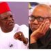 JUST IN: Umahi Acknowledges Peter Obi’s Seniority
