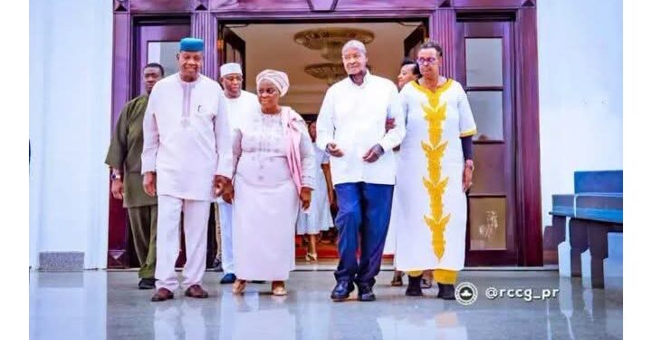 Ugandan President hosts RCCG General Overseer Adeboye, Wife