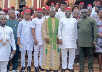 JUST IN: Macpee Celebrates with Aguleri Catholic Youths