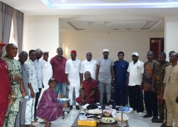 JUST IN: Hon. Aniekwe Pays Condolence Visit to Obigwe Family