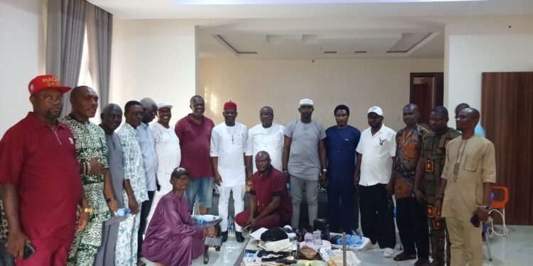 JUST IN: Hon. Aniekwe Pays Condolence Visit to Obigwe Family